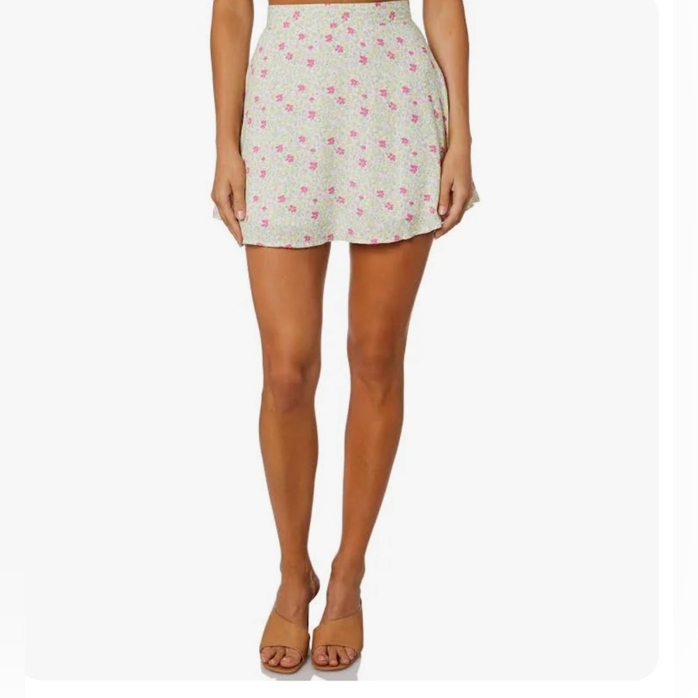Charlie Holiday/Anthropologie Willow Floral Mini Skirt‎